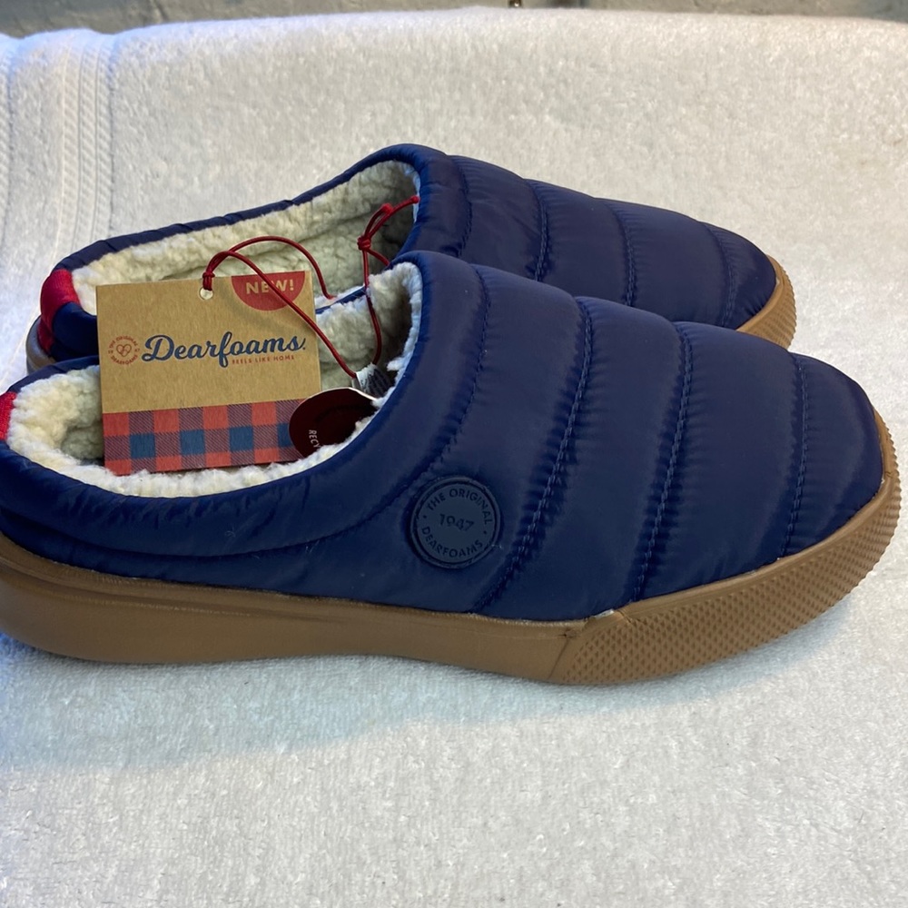 Dearforms Sustainable Peacoat Slippers